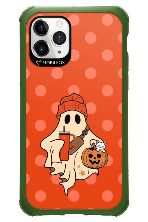 Ghost Girl (Orange) - Apple iPhone 11 Pro