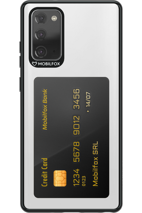 Black Card 2.0 - Samsung Galaxy Note 20