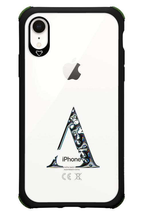 Azteca A Chrome Logo 2.0 - Apple iPhone XR
