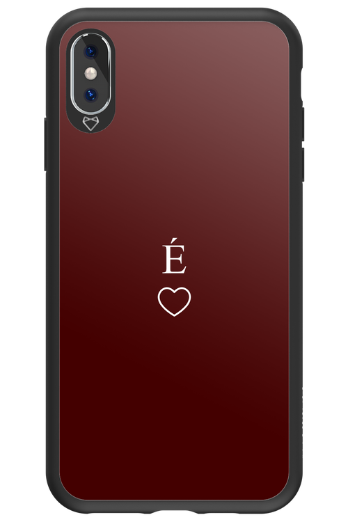 E Burgundia II 2.0 - Apple iPhone XS Max