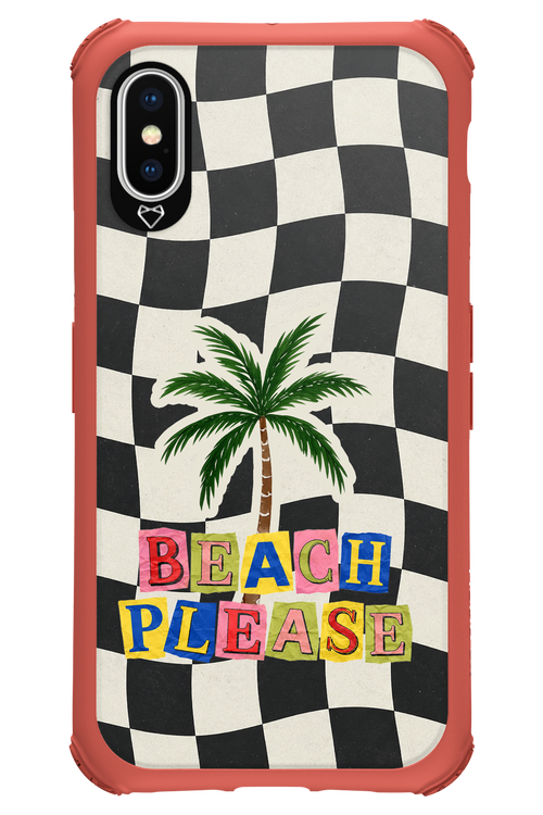 BEACH PLEASE 2.0 - Apple iPhone X