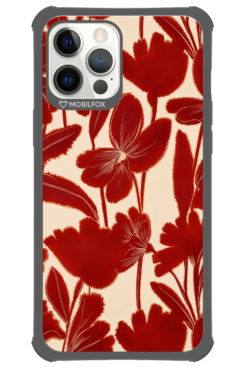 Burgundy Flowers 2.0 - Apple iPhone 12 Pro Max