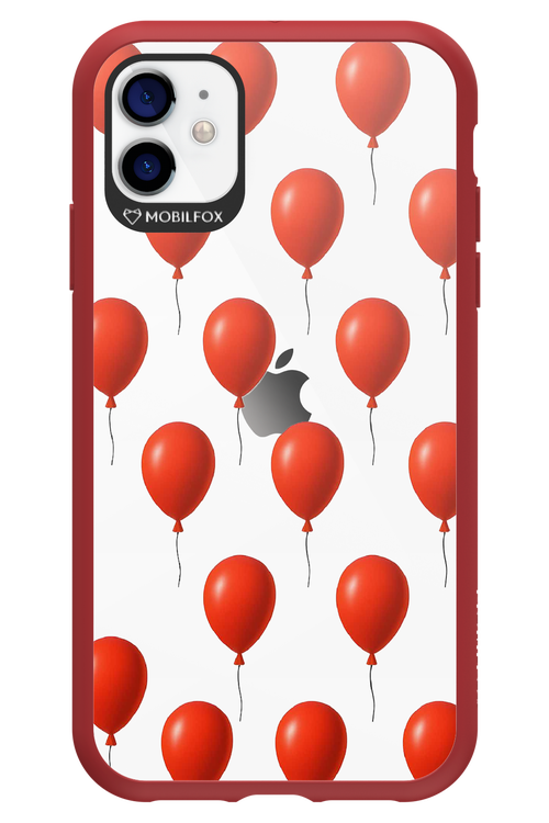 Red Balloons - Apple iPhone 11