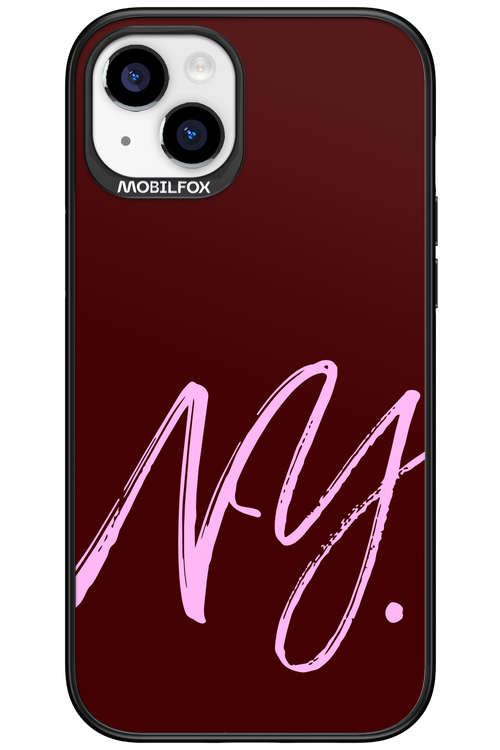(Dark Blush) NY 2.0 - Apple iPhone 15 Plus