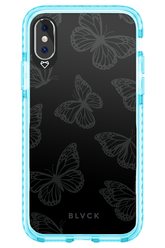 Black Butterflies - Apple iPhone X