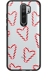 Candy Cane Hearts - Xiaomi Redmi Note 8 Pro