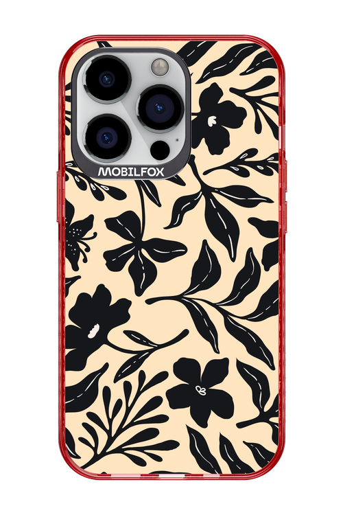 Black Flowers 2.0 - Apple iPhone 13 Pro