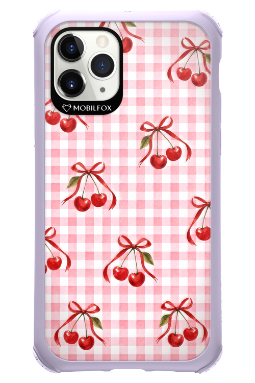 Pink Cherry Checked 2.0 - Apple iPhone 11 Pro