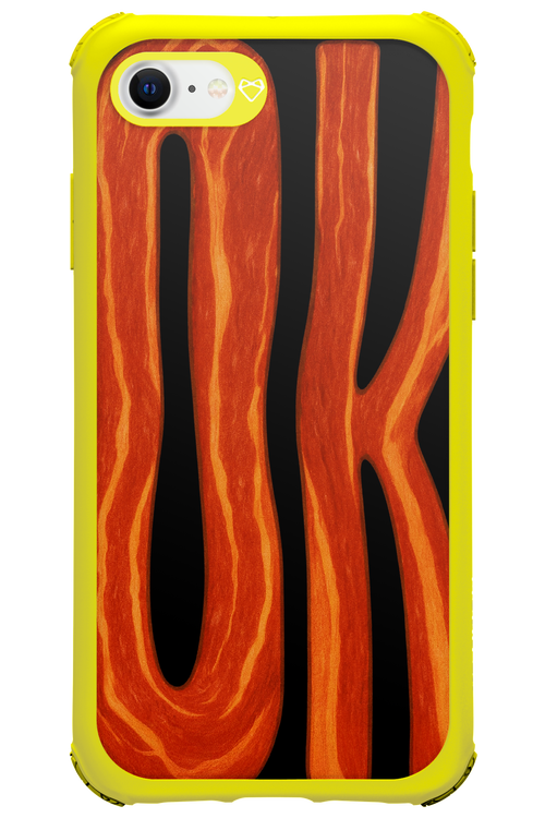 OK (Black-Red) - Apple iPhone SE 2022