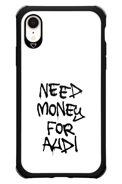 Need Money For Audi Black - Apple iPhone XR