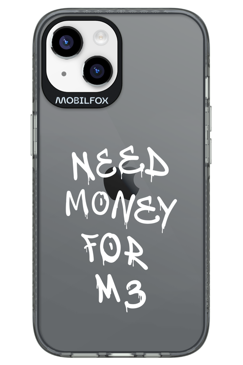 Need M3 Transparent White - Apple iPhone 14