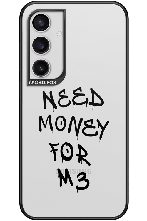 Need M3 Transparent Black - Samsung Galaxy S24+