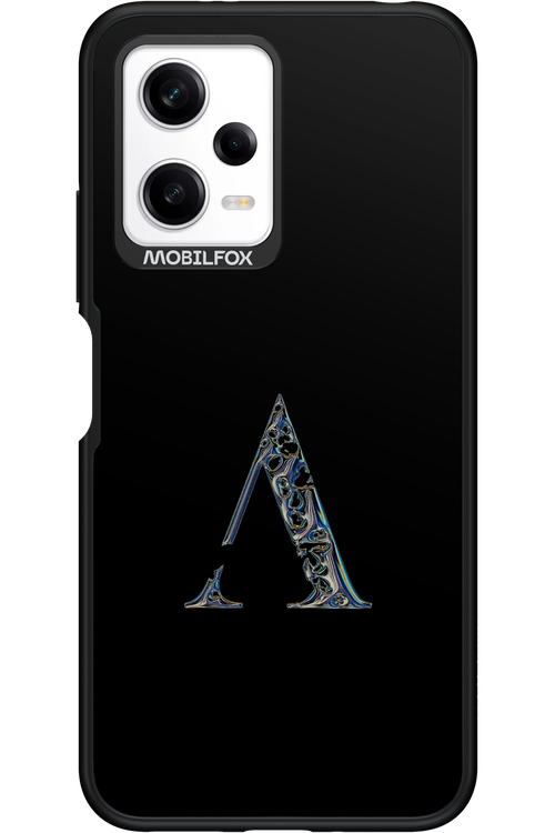 ⁠ ⁠Azteca A Chrome Logo - Xiaomi Redmi Note 12 5G