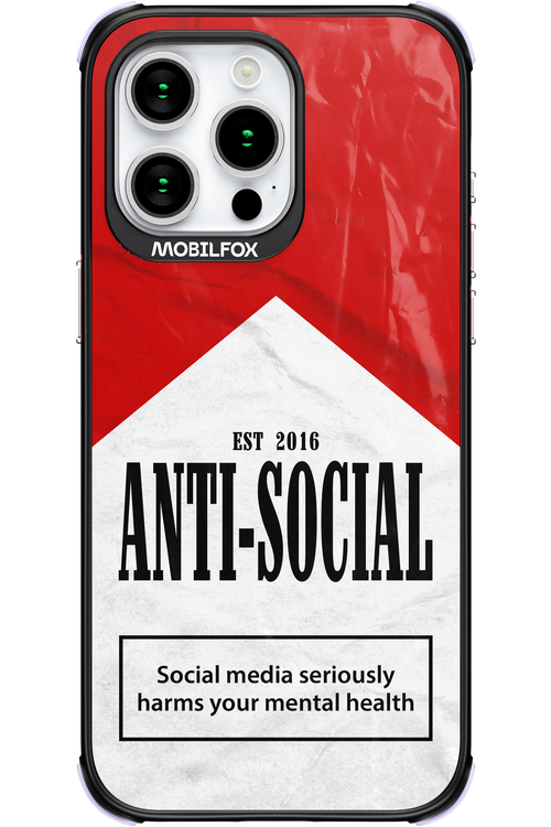 ANTI-SOCIAL II 2.0 - Apple iPhone 15 Pro Max
