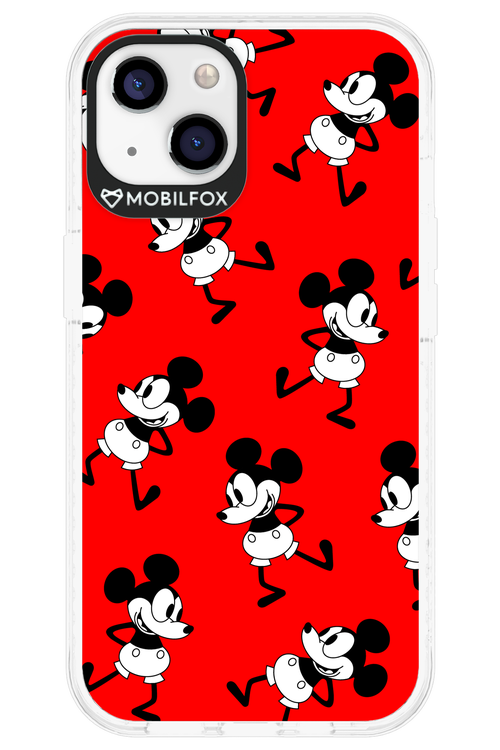 Iconic Mouse (red pattern) - Apple iPhone 13