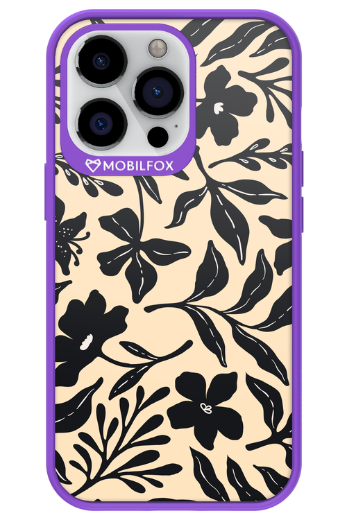 Black Flowers 2.0 - Apple iPhone 13 Pro