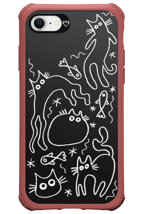 CHALK_CATS 2.0 - Apple iPhone SE 2020