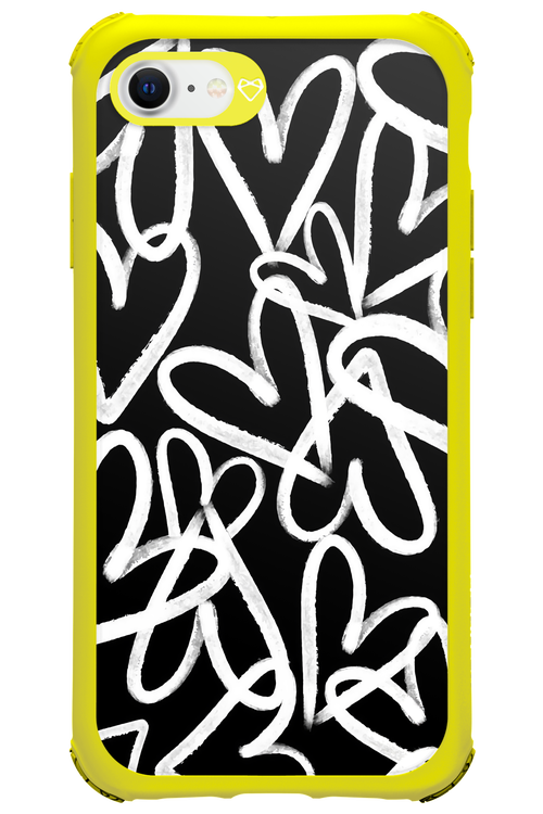 Heart Lines - Apple iPhone 8