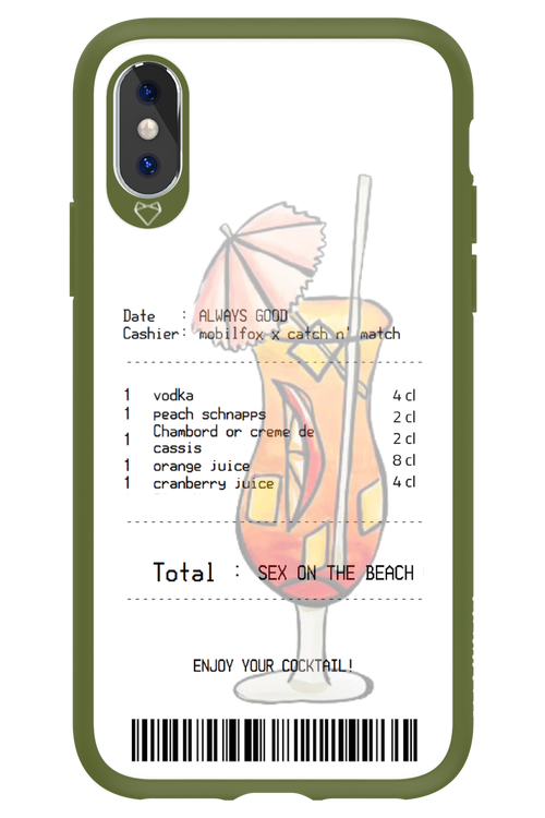 sex on the beach cocktail - Apple iPhone X