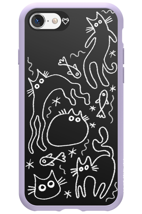 CHALK_CATS 2.0 - Apple iPhone 8