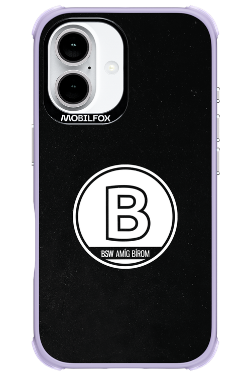 Amig bírom Black - Apple iPhone 16