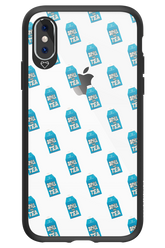 Blue Tea Party Chaos - Apple iPhone X