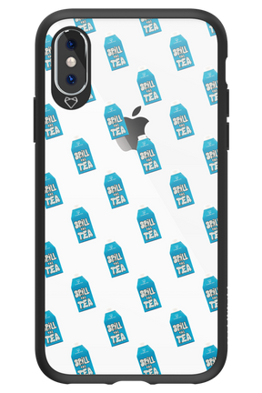 Blue Tea Party Chaos - Apple iPhone X
