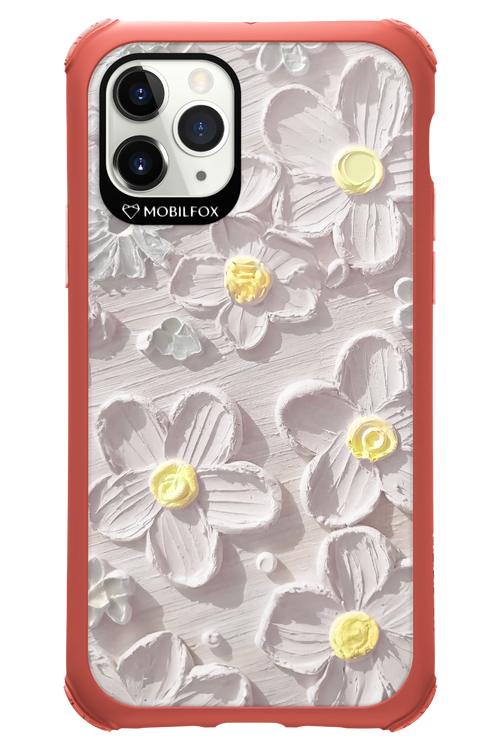 White Flowers 2.0 - Apple iPhone 11 Pro