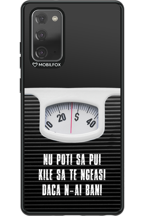 Scale Black - Samsung Galaxy Note 20