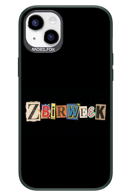 Zbirweek (black) 2.0 - Apple iPhone 14 Plus