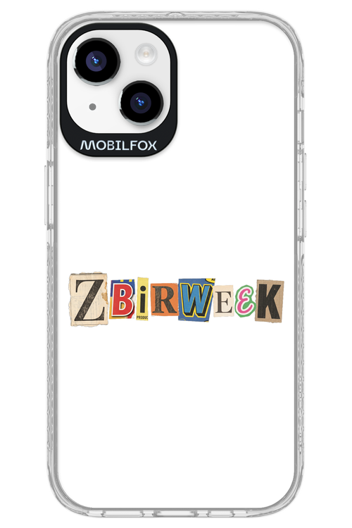Zbirweek (white) 2.0 - Apple iPhone 14