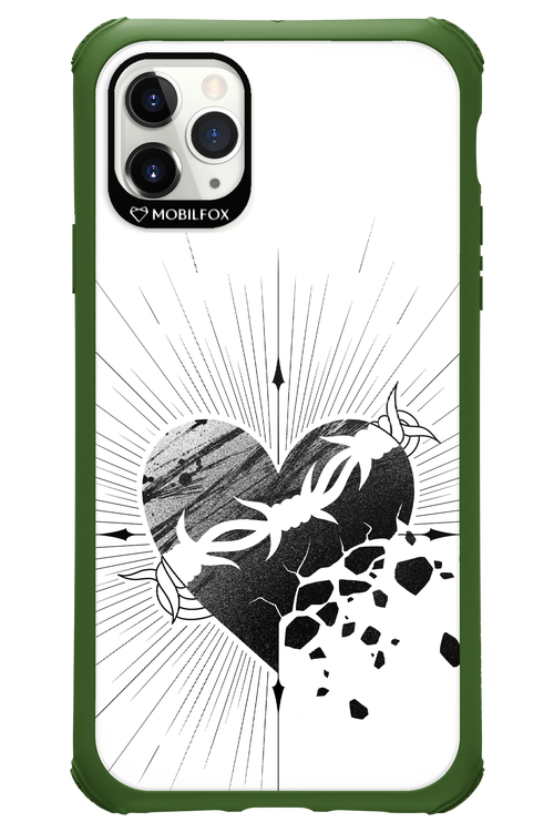 Fekete Szív - Apple iPhone 11 Pro Max