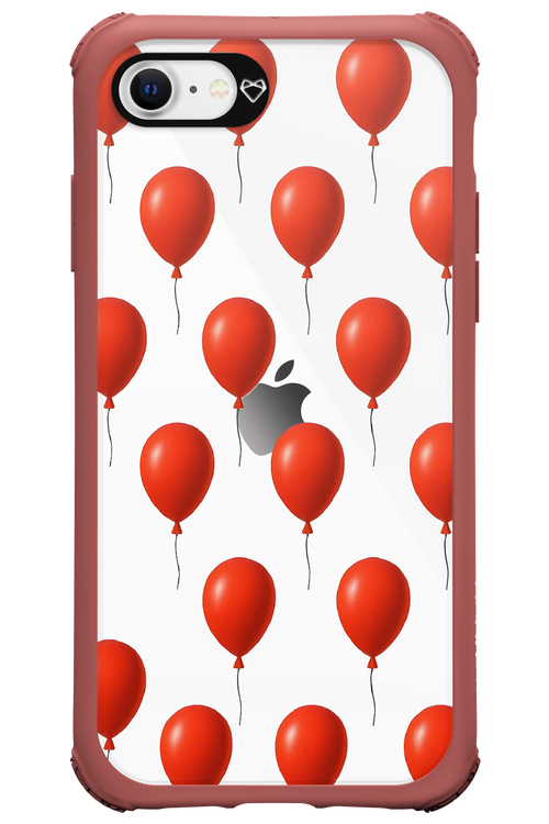 Red Balloons - Apple iPhone SE 2020