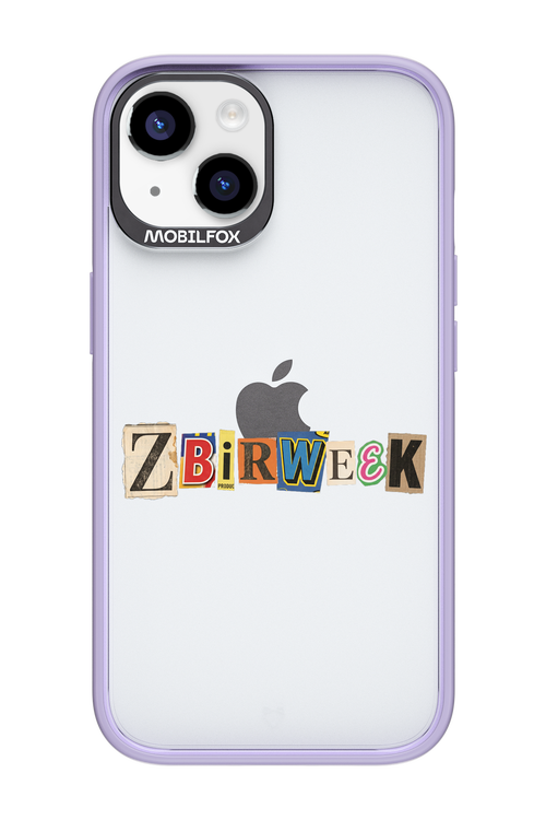 Zbirweek (transparent) 2.0 - Apple iPhone 14