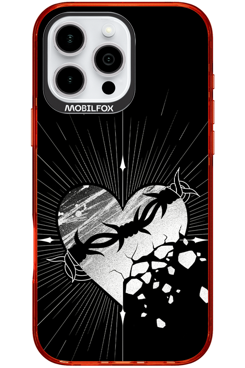 Fehér Szív - Apple iPhone 16 Pro Max