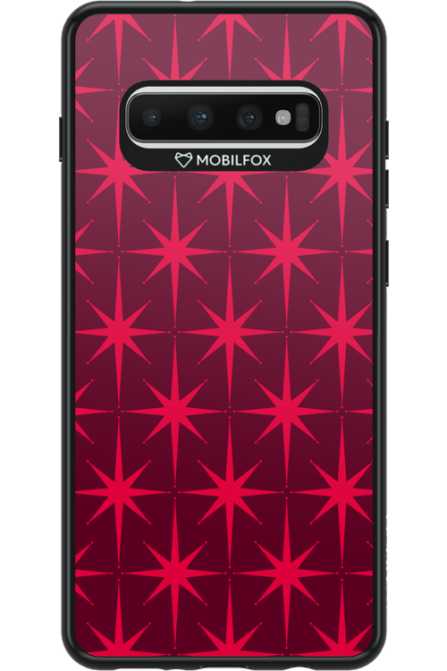 Burgundy Starss - Samsung Galaxy S10+
