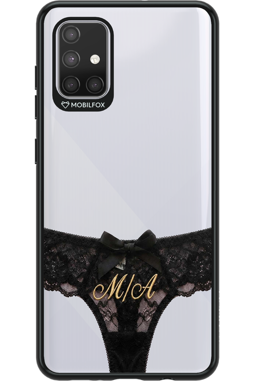 Black Panties Transparent 2.0 - Samsung Galaxy A71