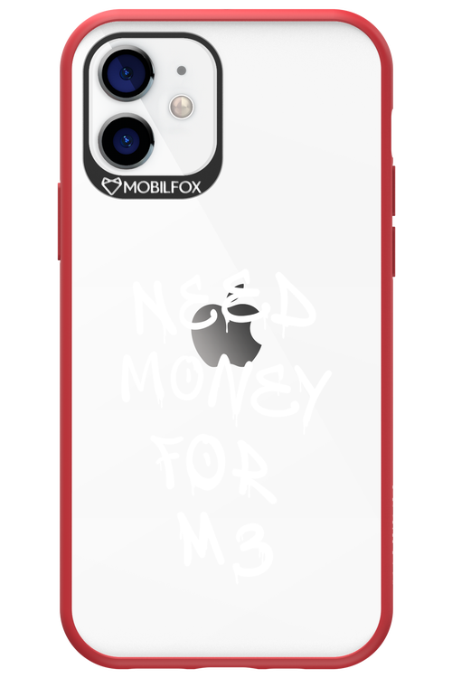 Need M3 Transparent White - Apple iPhone 12