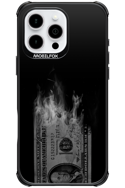 Money Burn B&W 2.0 - Apple iPhone 16 Pro Max