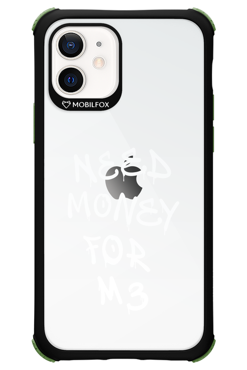 Need M3 Transparent White - Apple iPhone 12