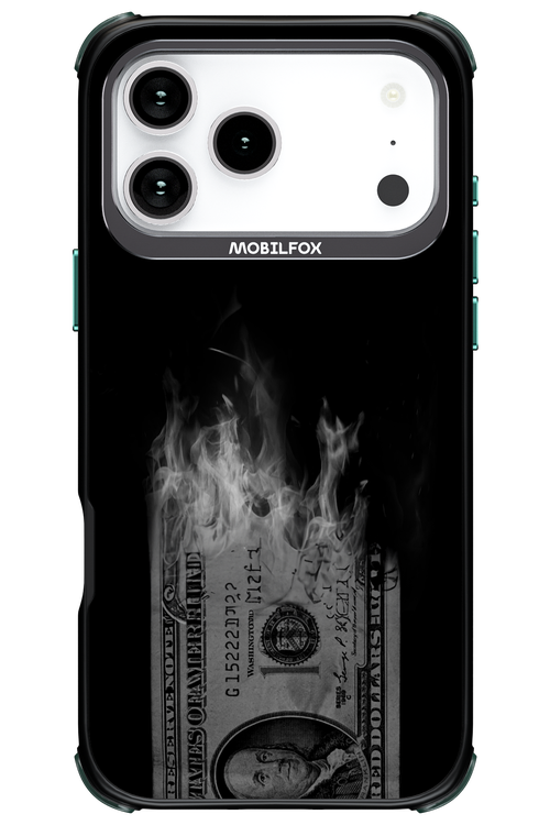 Money Burn B&W 2.0 - Apple iPhone 17 Pro Max