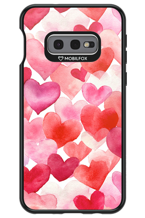 Water Painted Heart - Samsung Galaxy S10e