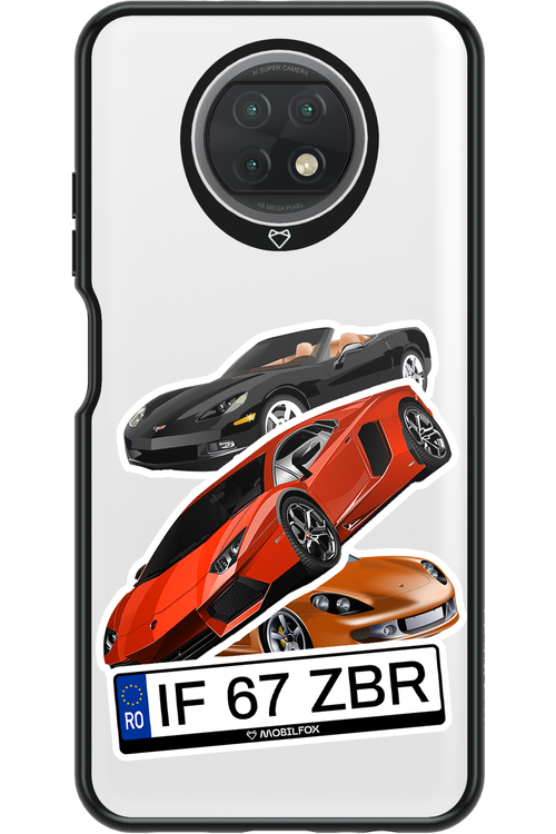 Car Sticker 2.0 - Xiaomi Redmi Note 9T 5G