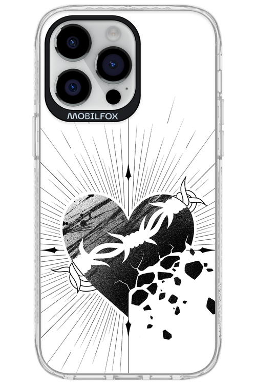 Fekete Szív 2.0 - Apple iPhone 14 Pro Max