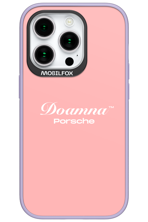 Doamna Porsche (pink) - Apple iPhone 15 Pro