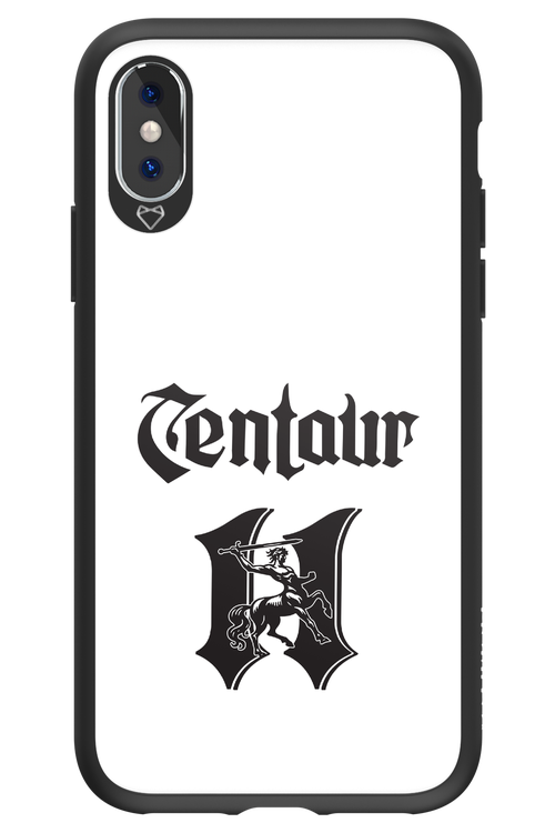 Centaur Logo White 2.0 - Apple iPhone XS