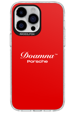 Doamna Porsche (red) - Apple iPhone 14 Pro Max