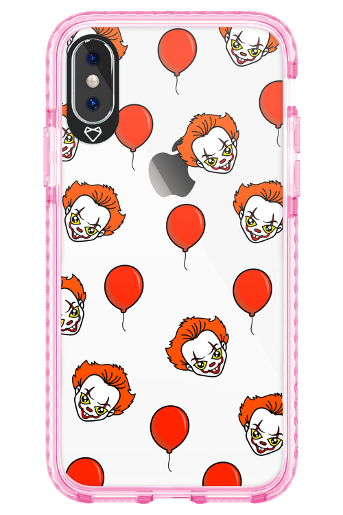 Mystery Clown (Transparent) - Apple iPhone X