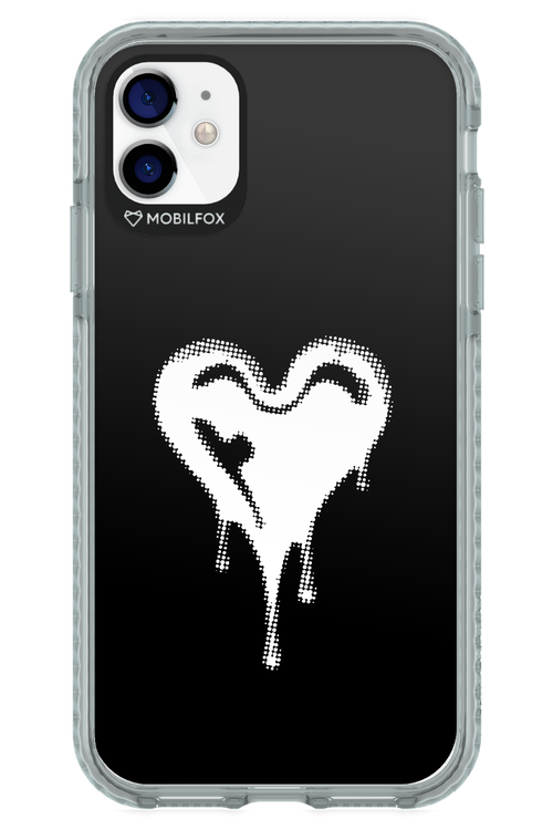 Heart Black - Apple iPhone 11