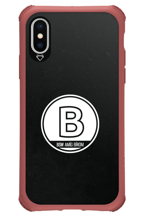 Amig bírom Black - Apple iPhone XS